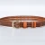 Import High Quality Men&#x27;s Braided Leather Belts For Men with zinc alloy belt buckle from China