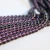 Import High quality natural stone bead strand 8mm round bead amethyst stone beads for bracelet making from China