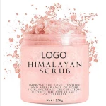 High Quality Organic Pure Himalayan Salt Body Scrub For Low MOQ 3 Pcs