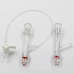 High quality Plastic Medical Accessories  7F Push Pull  Y Connector Hemostasis Valve  for PTCA