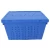 Import High quality plastic storage moving boxes heavy duty plastic storage custom shipping crates from China