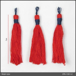 High quality polyester tassel trim for garment accessories and curtains