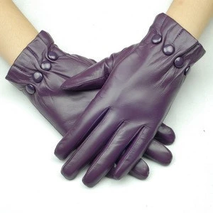High Quality safty leather touch glove