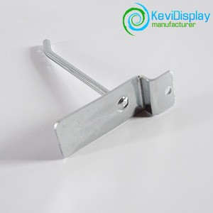 High Quality Slatwall Hooks For Slat Panel Display Supermarket Metal Security Hook