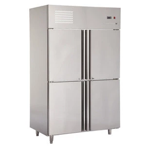 High quality temperature control frozen 4 door refrigerator laboratory freezer