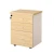 Import High Quality Three Drawer Office Cabinet  Wooden Movable File Cabinet  Mobile Pedestal from China