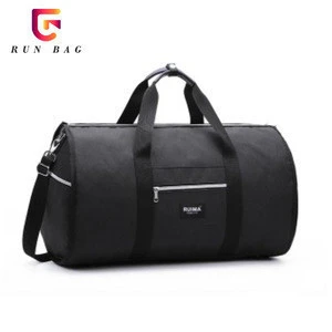 High Quality Travel Suit 2 In 1 Bag Mens Business Foldable Garment Travel Bag