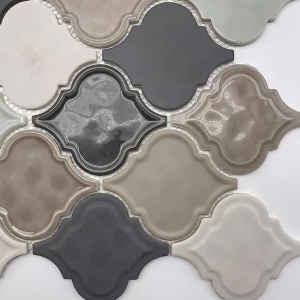 high qualityglazed recycled glass mosaic for wall