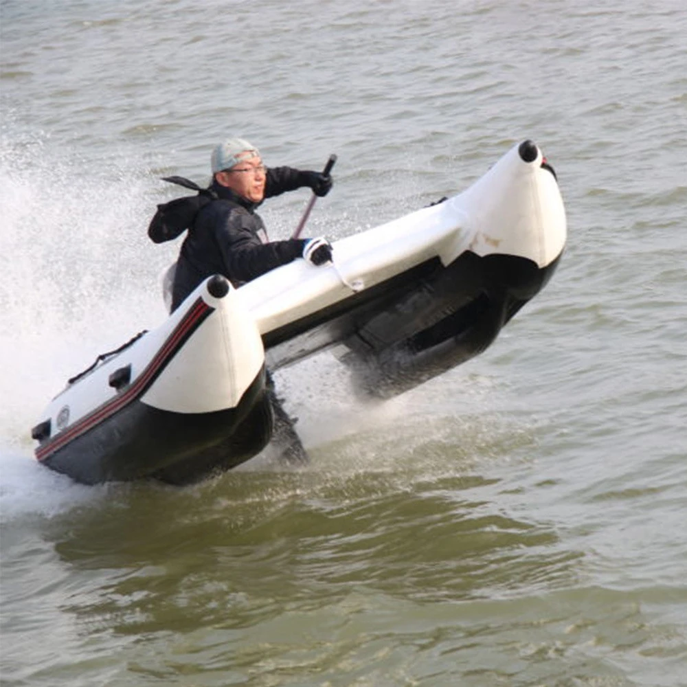 High speed inflatable catamaran boat quick racing boat for sale