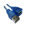 High Speed USB 2.0 Extension cable Transparent Blue 5m 10m 15m 20m 30m Male to Female USB Extended Cable
