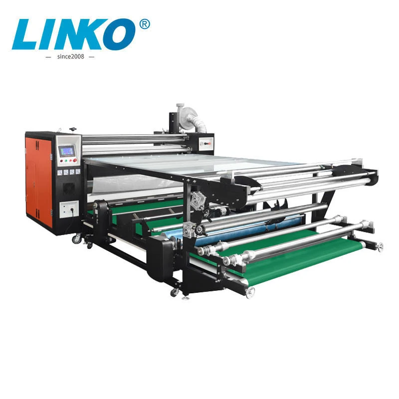 High Transfer Rate Multi-function Oil drum  Roller  Heat Press Transfer Machine for Fabric Textile Heat Transfer Printing