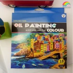 High value 18 colors 12 ml oil paint set for artist