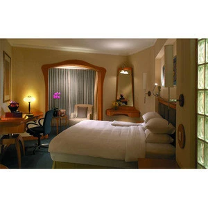 HO-293 Holiday Inn Hotel Bedroom Furniture Headboard, Nightstand, Desk, Chair, Armchair, Side table, etc