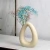 Import Home Decor Flower Vase Design Geometric Porcelain Furnishing Atricles Ceramic Vase from China