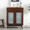 Home Furniture Solid Wood Sideboard Dining Room Side Cabinet with High Quality
