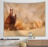 Horse wall hanging curtain spread covers cloth blanket art tapestry Beach Towel giant poster art cloth curtain decor
