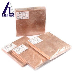 hot china products W cu alloy 70/30 80/20 tungsten copper plate sheet for sale