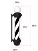 Hot LED light ball Salon Equipment Barber Sign black and white Barber Pole
