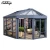 Import hot sale aluminum frame profile frame glass sun room from China