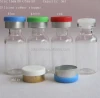 Hot sale clear 3ml 3cc glass vial medical serum vaccine bottle with flip off cap rubber stopper for e liquid container