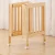 Import Hot Sale Convertible Wood Natural Solid Wood Cot Baby Cribs from China