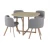 Import Hot sale dining room furniture wooden modern dining table set from China