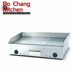 Hot Sale Hotel Commercial Electric Griddle/NEW Stainless Steel Flat Plate electric Grill Griddle