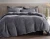 Import Hot sale latest Design plain gray flannel bedding set from China