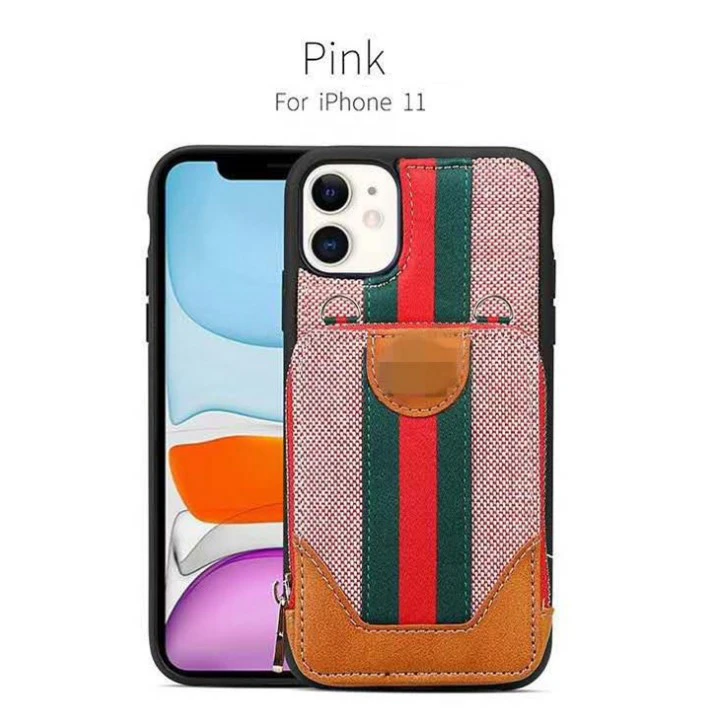Hot Sale Luxury Protection Shockproof Flip Back Cover Phone Case With Card Holder For Iphone 11