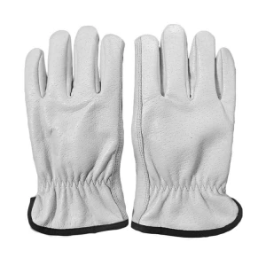 Hot sale safety nude soft thin leather industrial working gloves China manufacturer