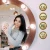 Import Hot Sell Dressing Table Hollywood Style 10 Bulbs Kits Make Up Led Vanity Mirror With Lights from China
