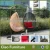 Import Hot sell outdoor swing garden iron rattan hammock from China