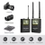 Import Hot Sell Wireless Microphone of Camera Microphone Camcorder Dual-channel DSLR Outdoor Wireless Microphone recharged CM10 W from China