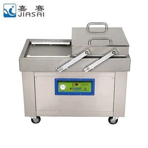 Hot selling double chamber tea bag packing machine Durable chamber vacuum packing machine