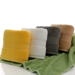 Hot Selling New Plain Towel Cotton Made Quick Drying High Absorbent Soft Touch Premium Quality Wholesale Price Bath Towel