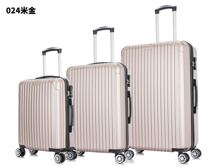 Hot selling Sample Trolley Rolling Set Hand Cabin Travel Suitcase Luggage Bag Luggage