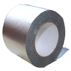 Hot selling self adhesive edging roofing aluminum foil butyl tape price