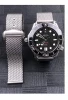 Hot selling stainsteel band strap watch stainlees steel have Silver