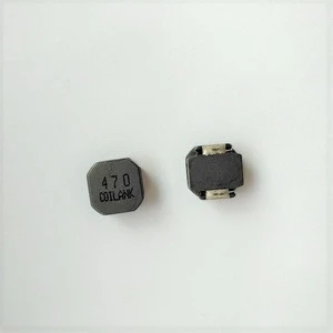 Hot shielded wire wound clip smd power inductor 47uH mark 470
