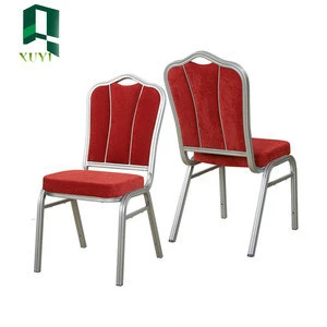 hotel wedding event aluminum gold banquet chair made in China