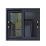Household shower room and bathroom magnet blinds aluminum alloy door window