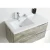 Import Huida cheap single sink gray color Mdf material bath cabinet bathroom vanity from China