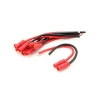 HXT 3.5mm Connector With 14AWG 10CM Silicone Wire Cable