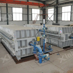Hydraulic Filter Press Machine , Chamber Membrane Recessed Filter Press