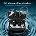 I27 Headphones New Arrival Factory Price IPX7 Waterproof Sports Wireless Headphones BT5.1 with Display In-Ear Earbuds