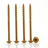 Inclined hole wood screw #7*1 -1/2square drive round