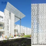 Industrial commercial curtain wall custom aluminum building syst cassette system cladding wind turbine facade restaurant