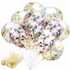 Inflatable Printed Air Gender Reveal Confetti Party Decoration Latex Helium Balloon