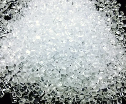 Injection molding transparent low viscosity transparent PC material virgin polycarbonate resin