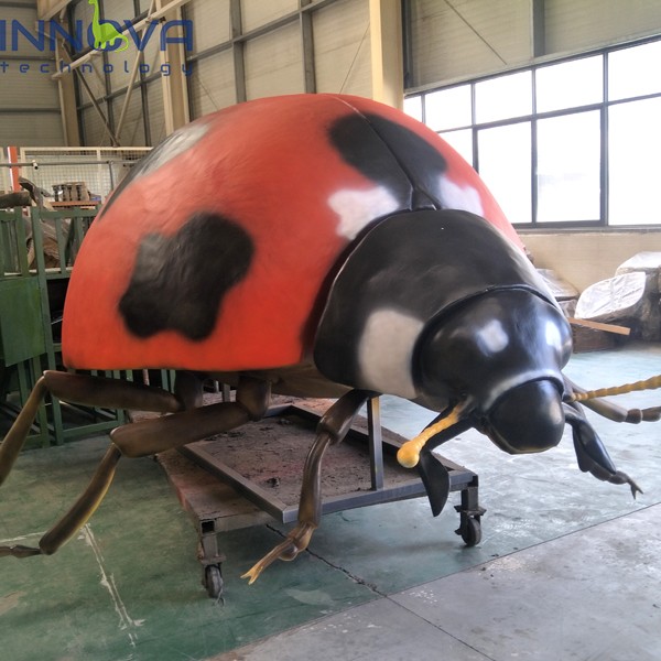 Innova- good quality lifelike artificial silicone rubber playground animatronic insect